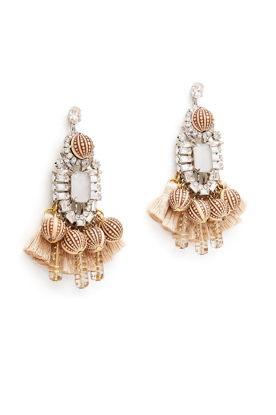 Olette Nude Earring by Elizabeth Cole 1