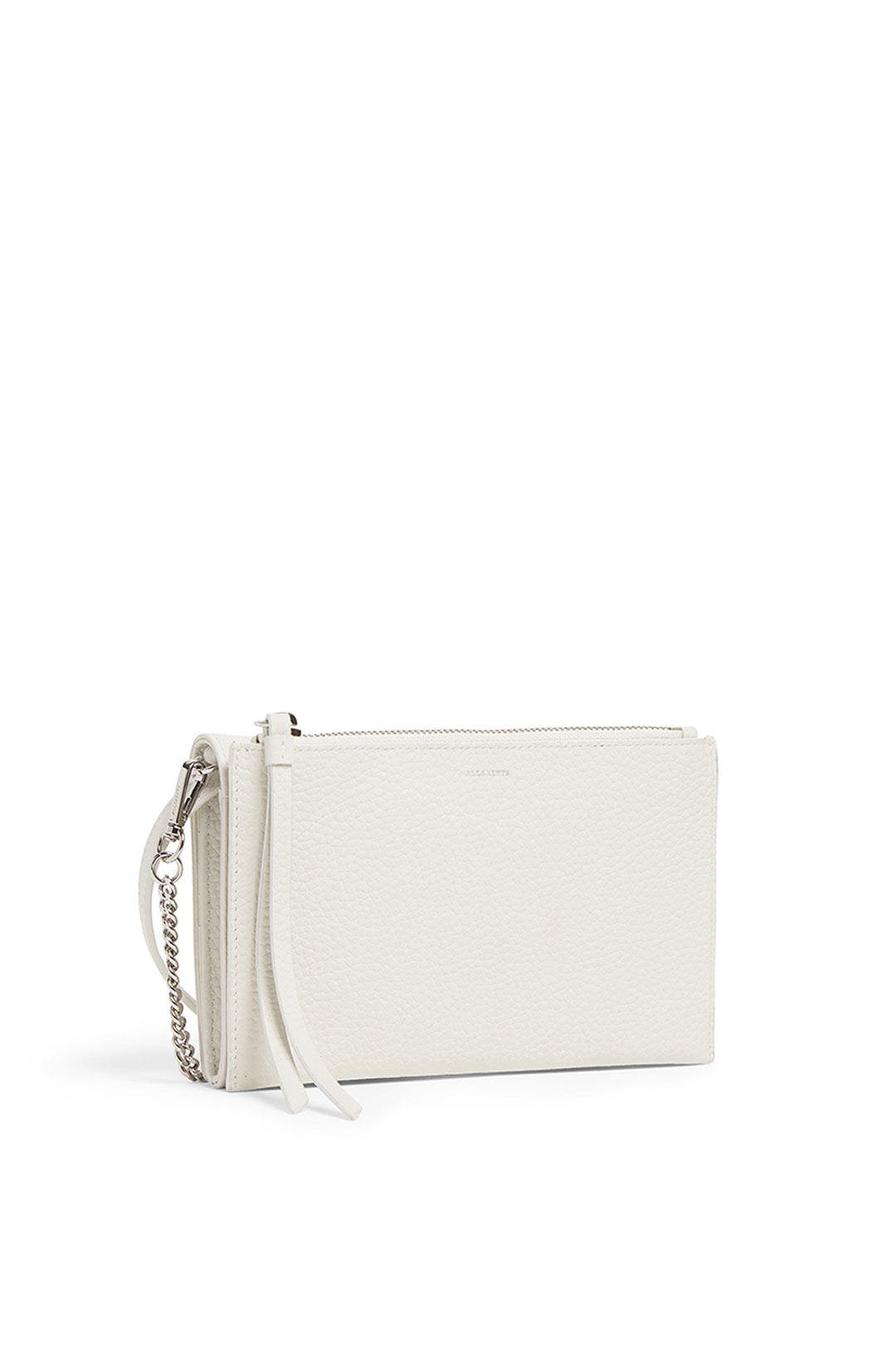 Chalk White Chain Wallet Bag by AllSaints 1