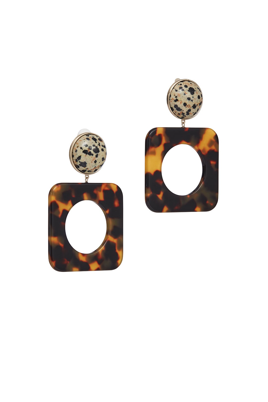 Geometric Puzzle Earrings by Tory Burch Accessories 1