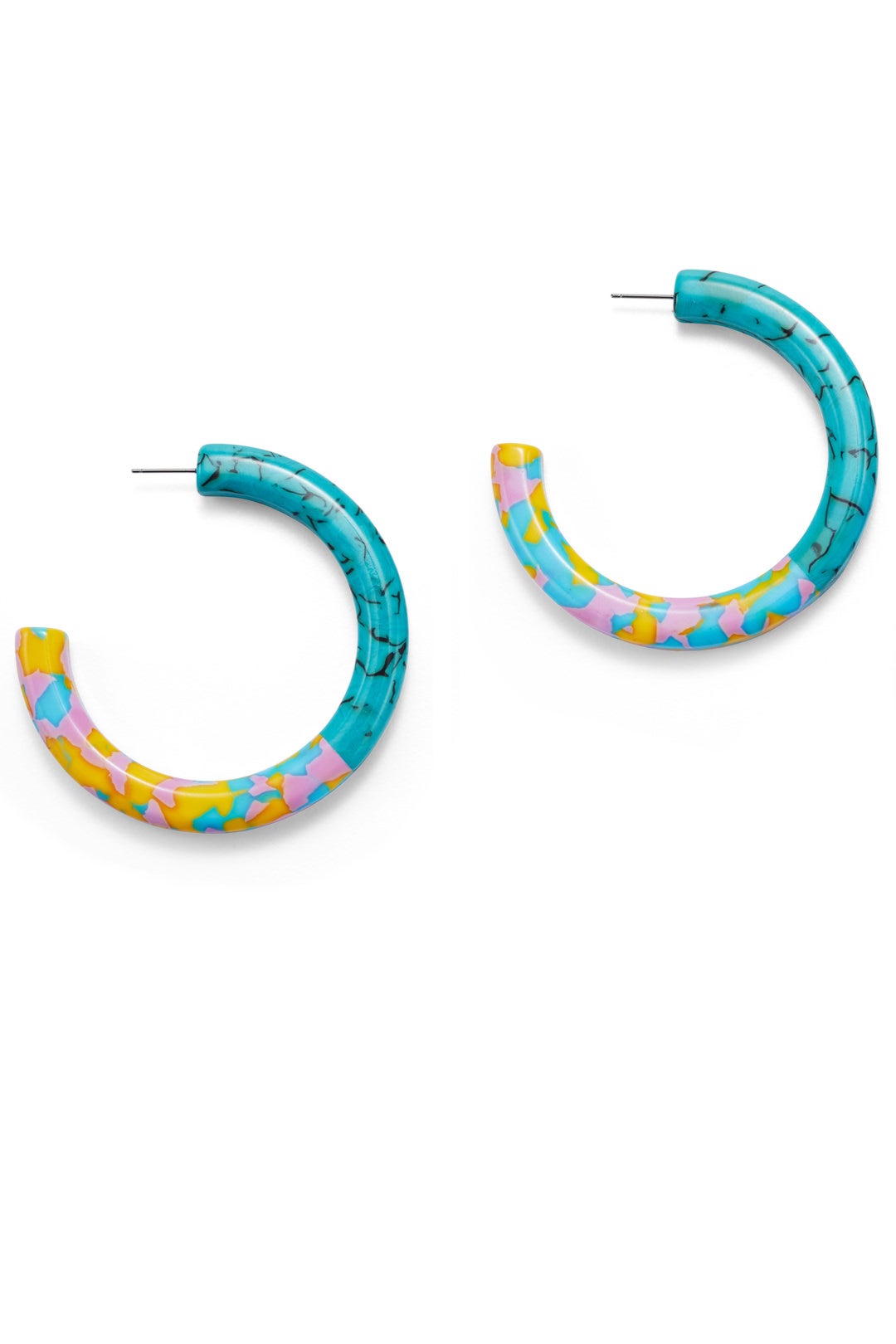 Medium Broadway Hoops by Lele Sadoughi 1