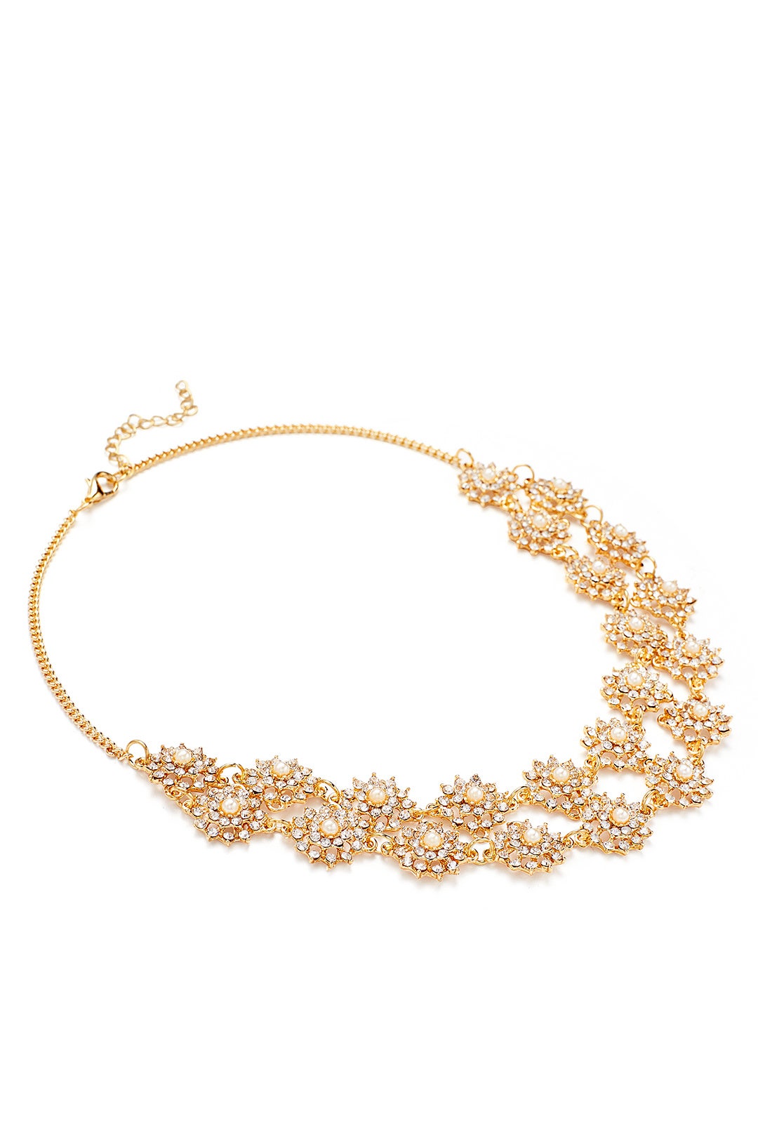 Queen Anne's Lace Necklace by Slate & Willow Accessories 1