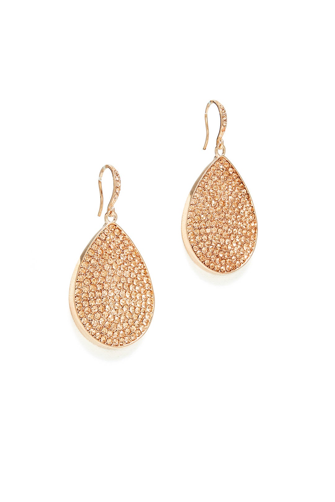 Copper Teardrop Earrings by Slate & Willow Accessories 1