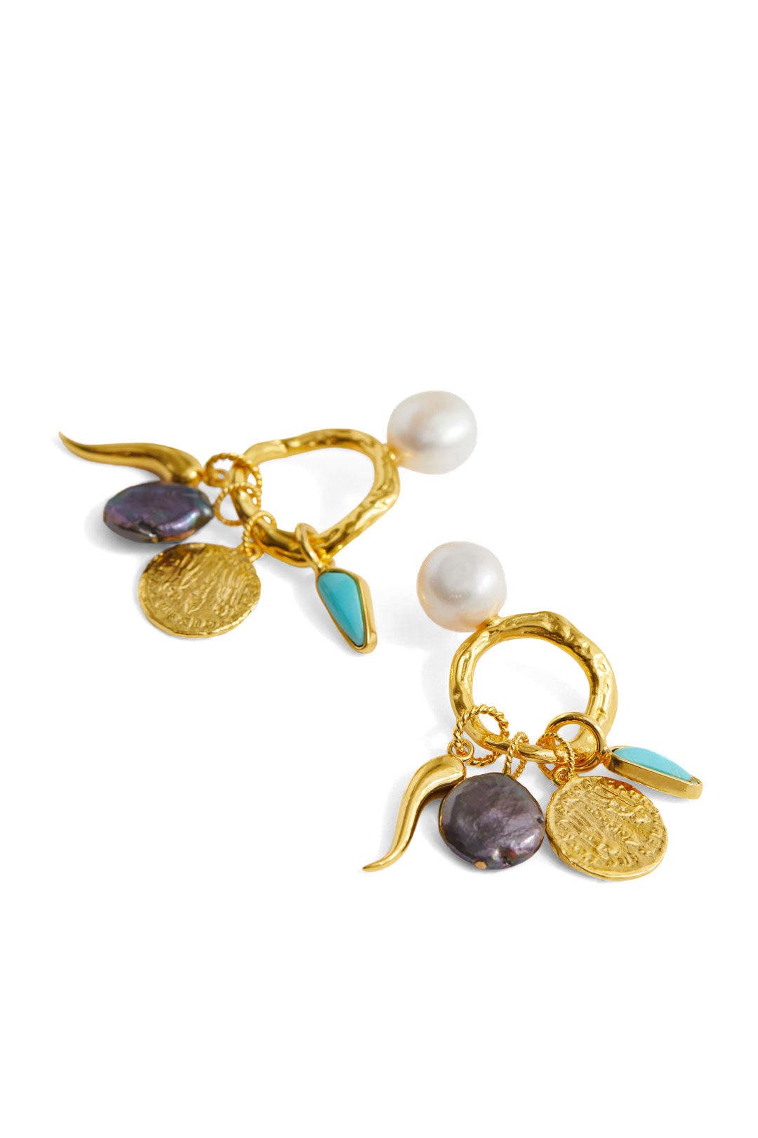 Alchemy Earrings by Lizzie Fortunato 1