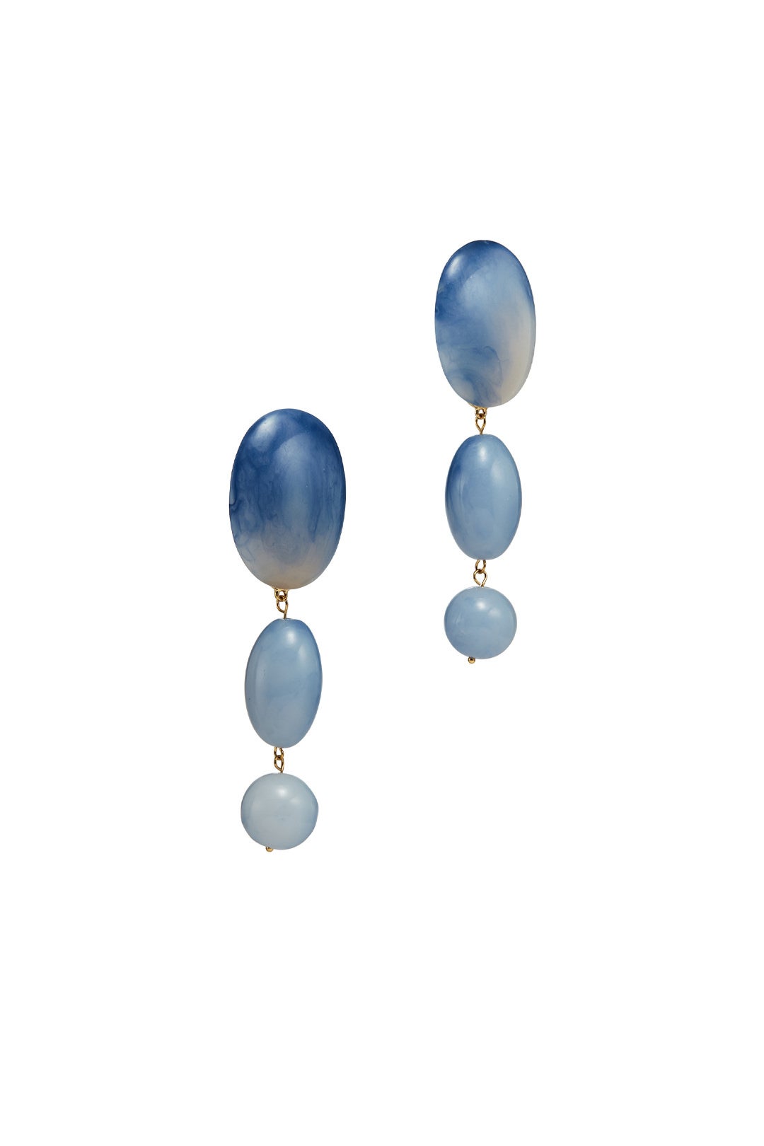 Stone Bubble Drop Earrings by Lele Sadoughi 1