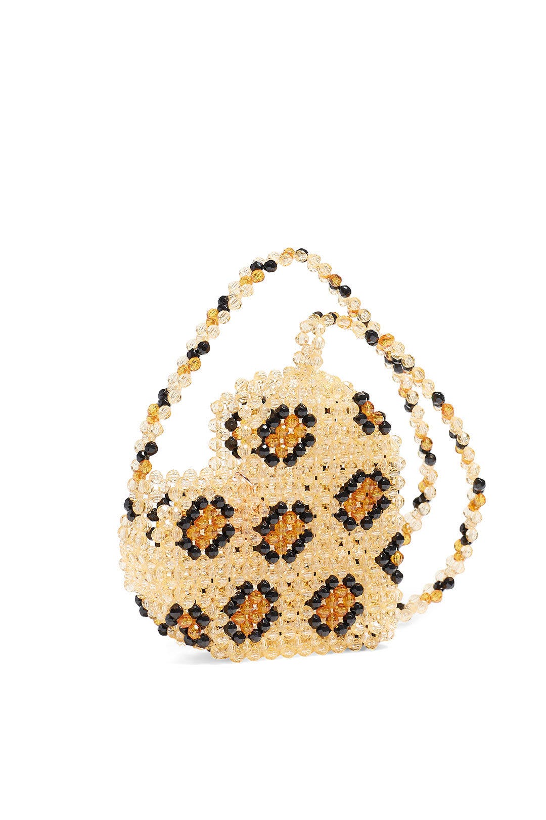 Multi Leopard Heart Bag by Susan Alexandra 1