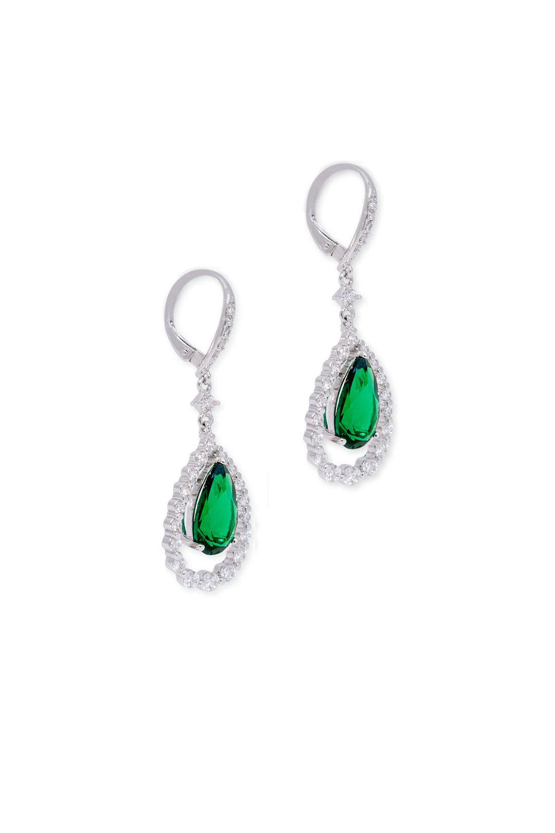 Pave Swing Earrings by Kenneth Jay Lane 1