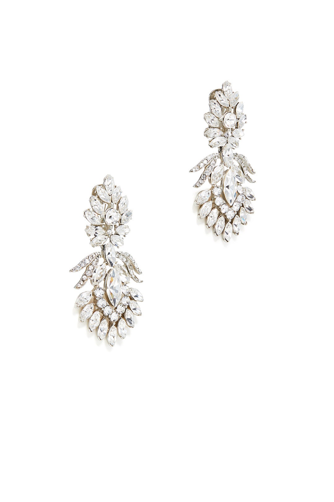 Crystal Clip Earrings by Ben-Amun 1