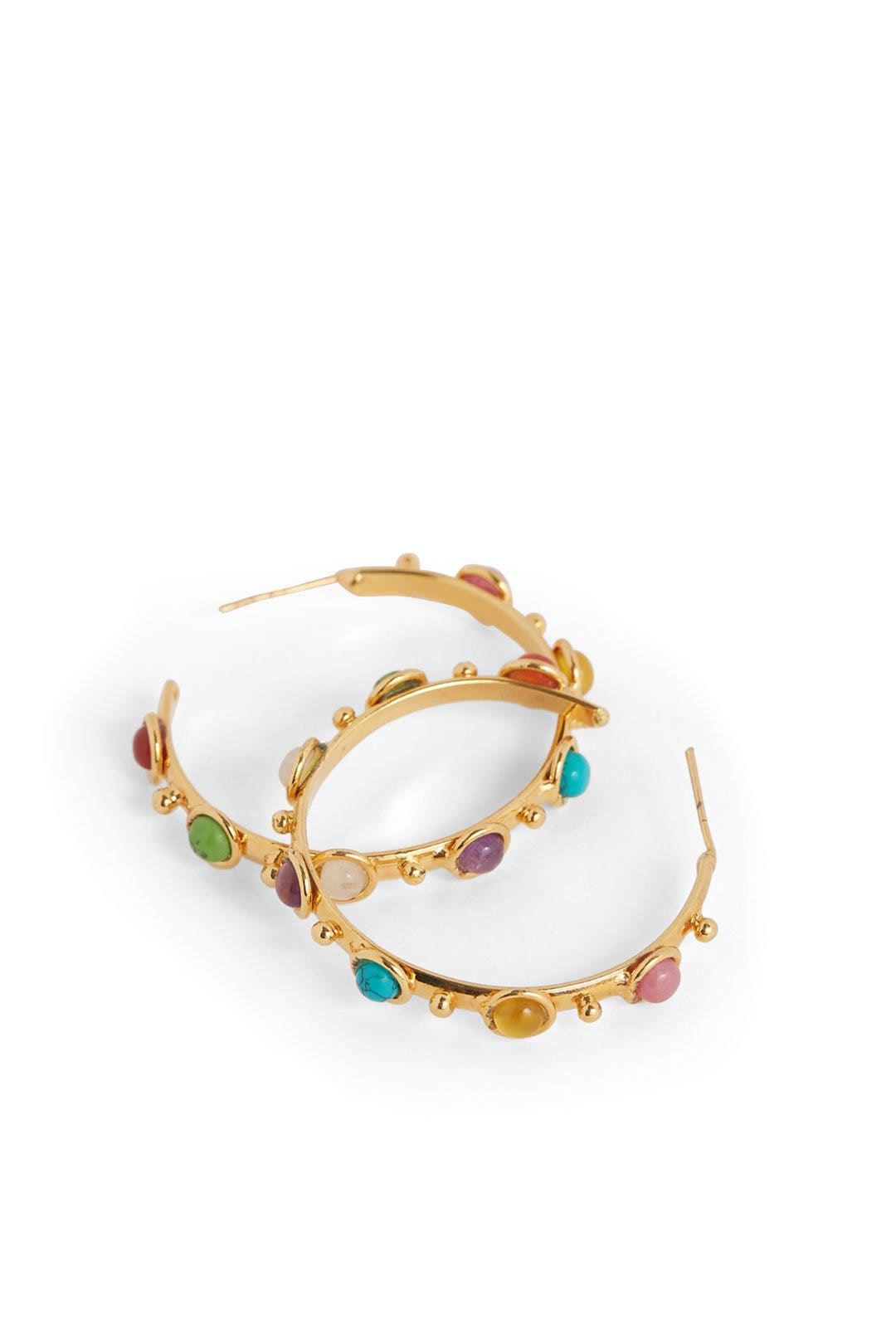 Multi Summer Petite Candy Hoops by Sylvia Toledano 1
