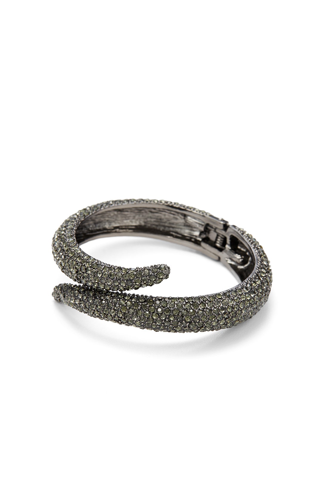 Black Diamond Pave Bracelet by Slate & Willow Accessories 1