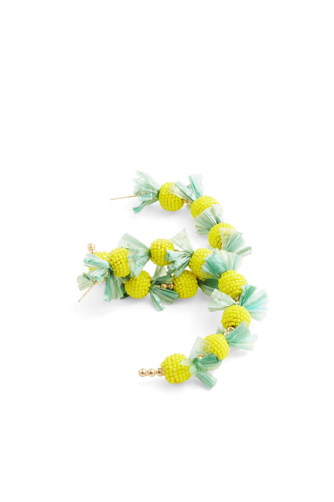 Pineapple Hoops by Kenneth Jay Lane 1
