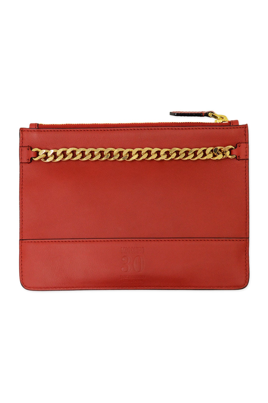 Zip it To Me Clutch by Moschino Accessories 1