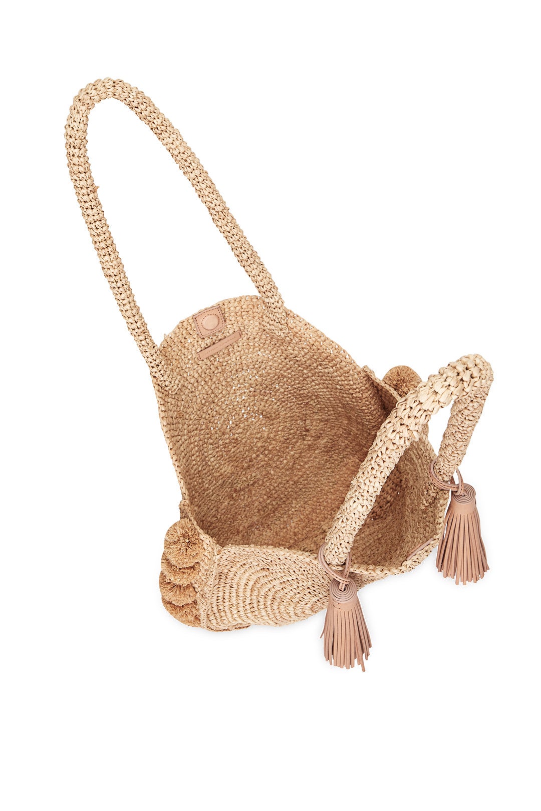 Fallon Large Straw Circle Tote by Loeffler Randall 1