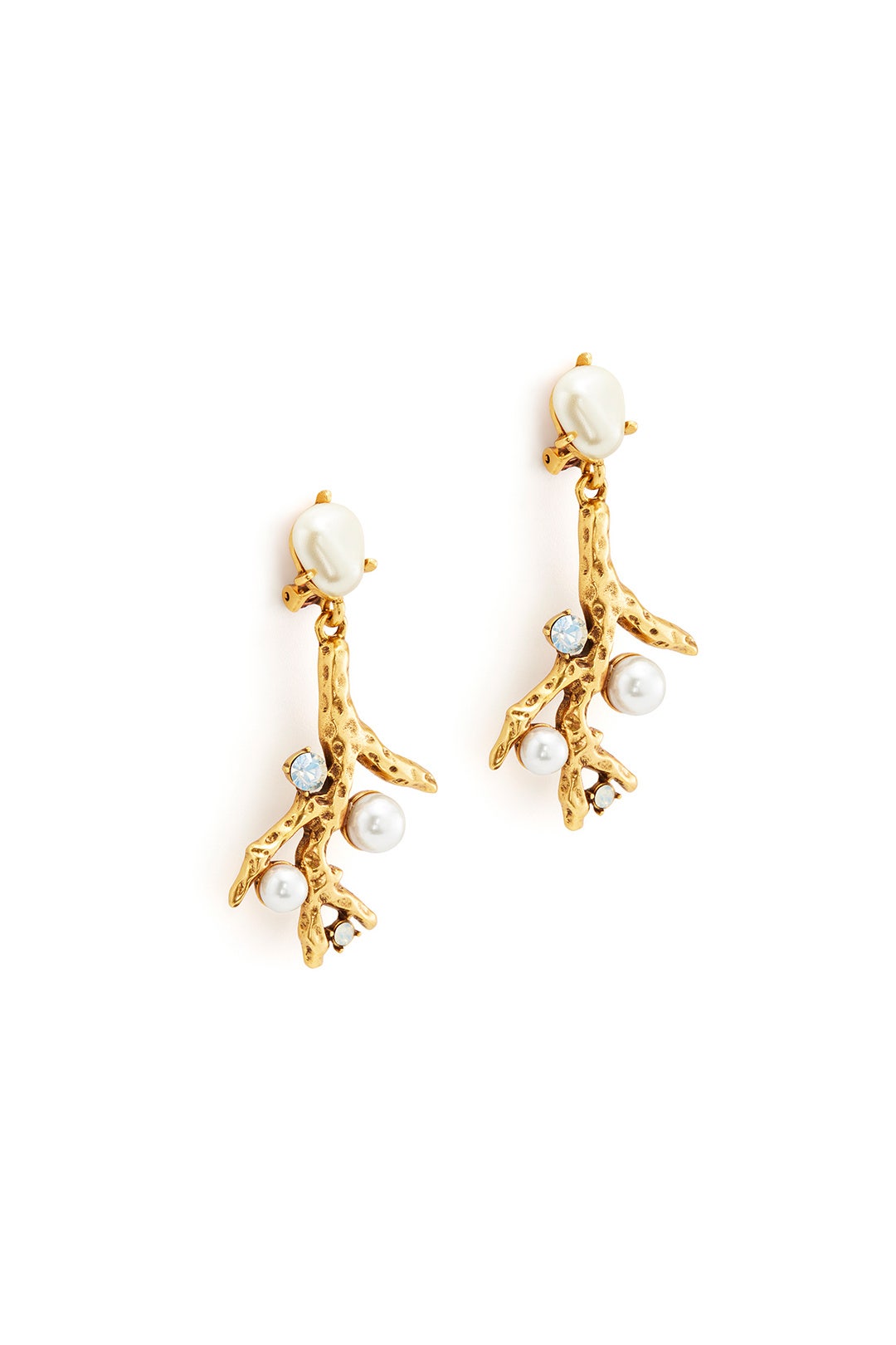 Great Barrier Drop Earrings by Oscar de la Renta 1