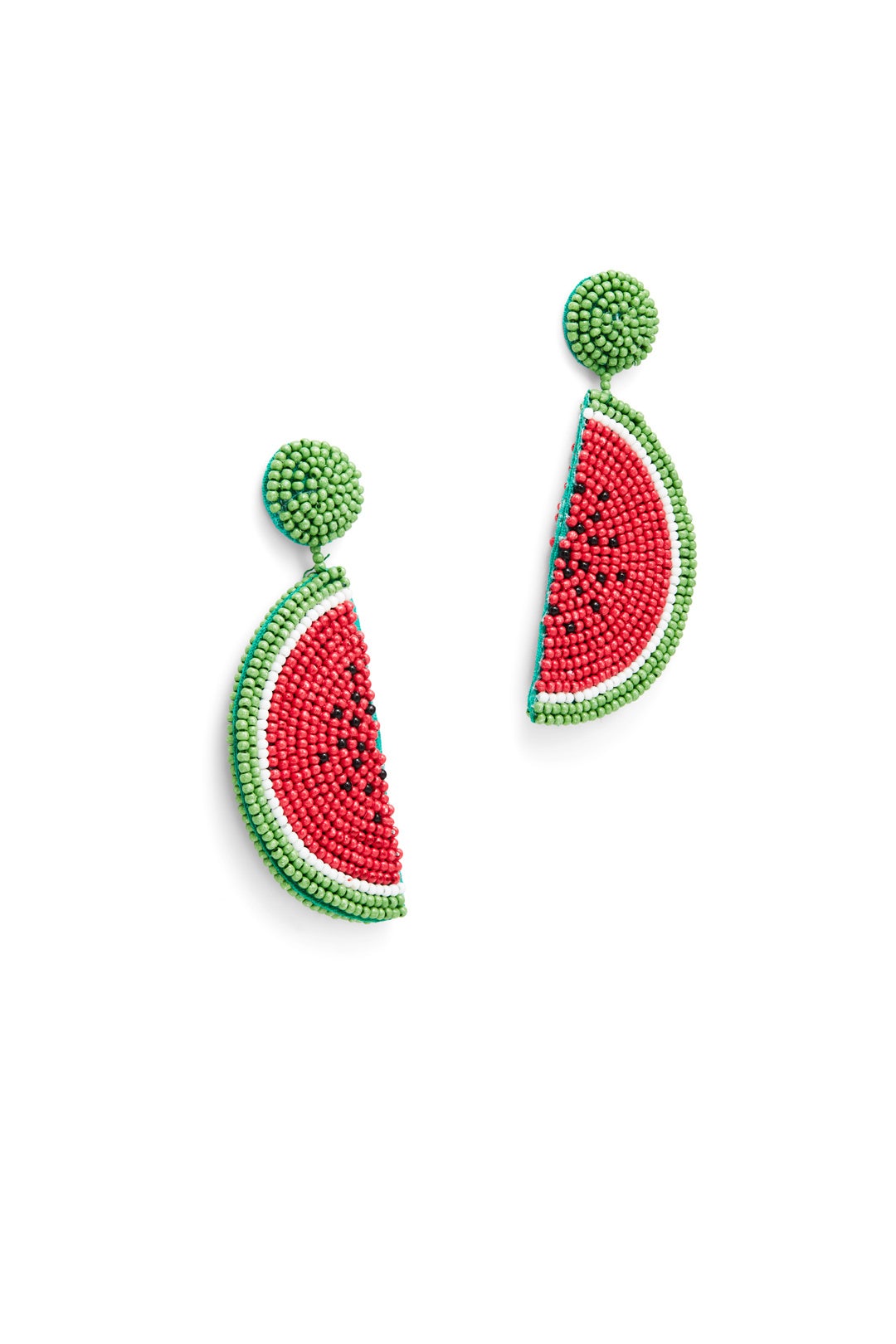 Beaded Melon Drop Earrings by Kenneth Jay Lane 1