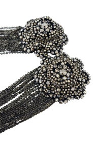 Black Dahlia Necklace by Vera Wang Accessories