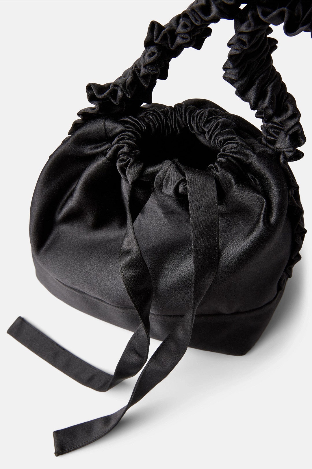 Black Satin Amy Bag by A Bronze Age Accessories 2