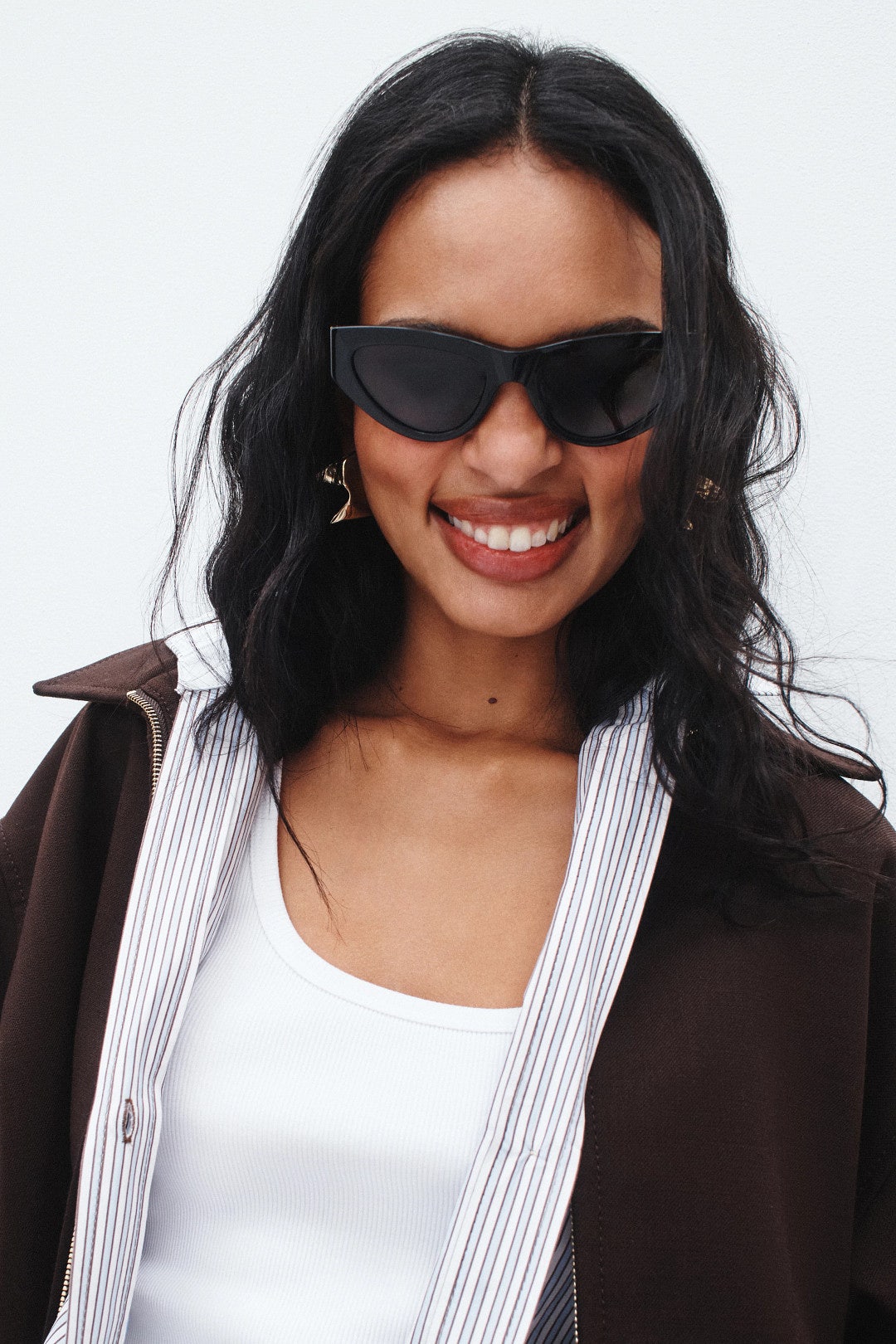 Wide Frame Sunglasses by Bottega Veneta 1