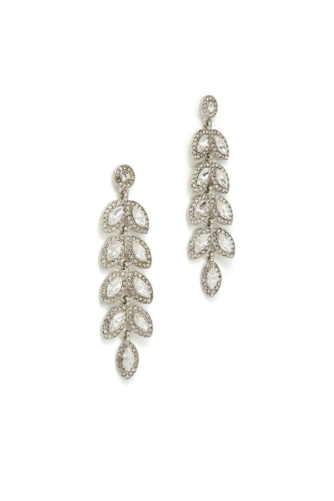 Crystal Petal Earrings by Slate & Willow Accessories 1