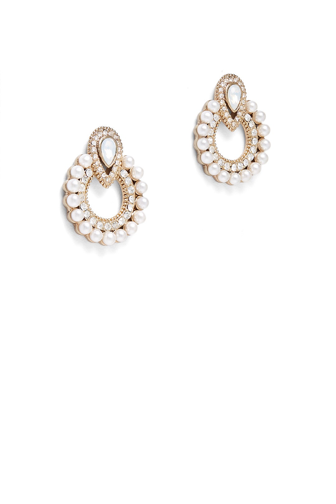 Pearl Drop Studs by Jenny Packham 1