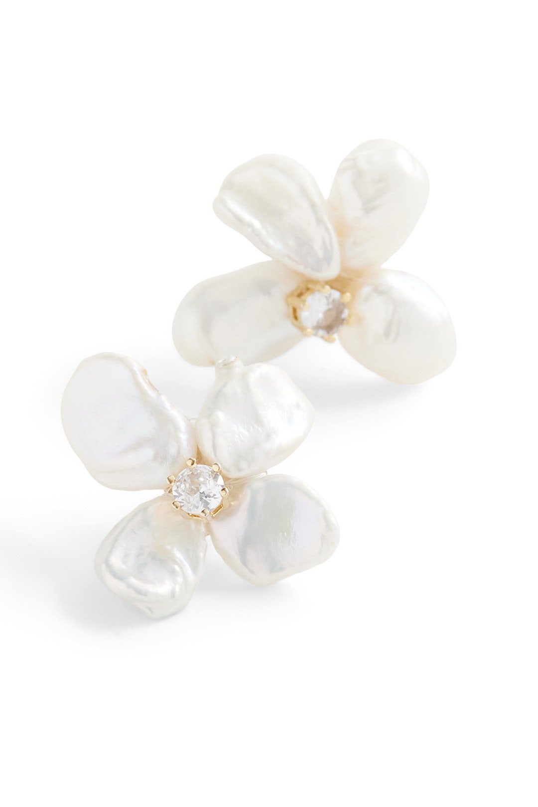 Flower Pearl Studs by SHASHI 2