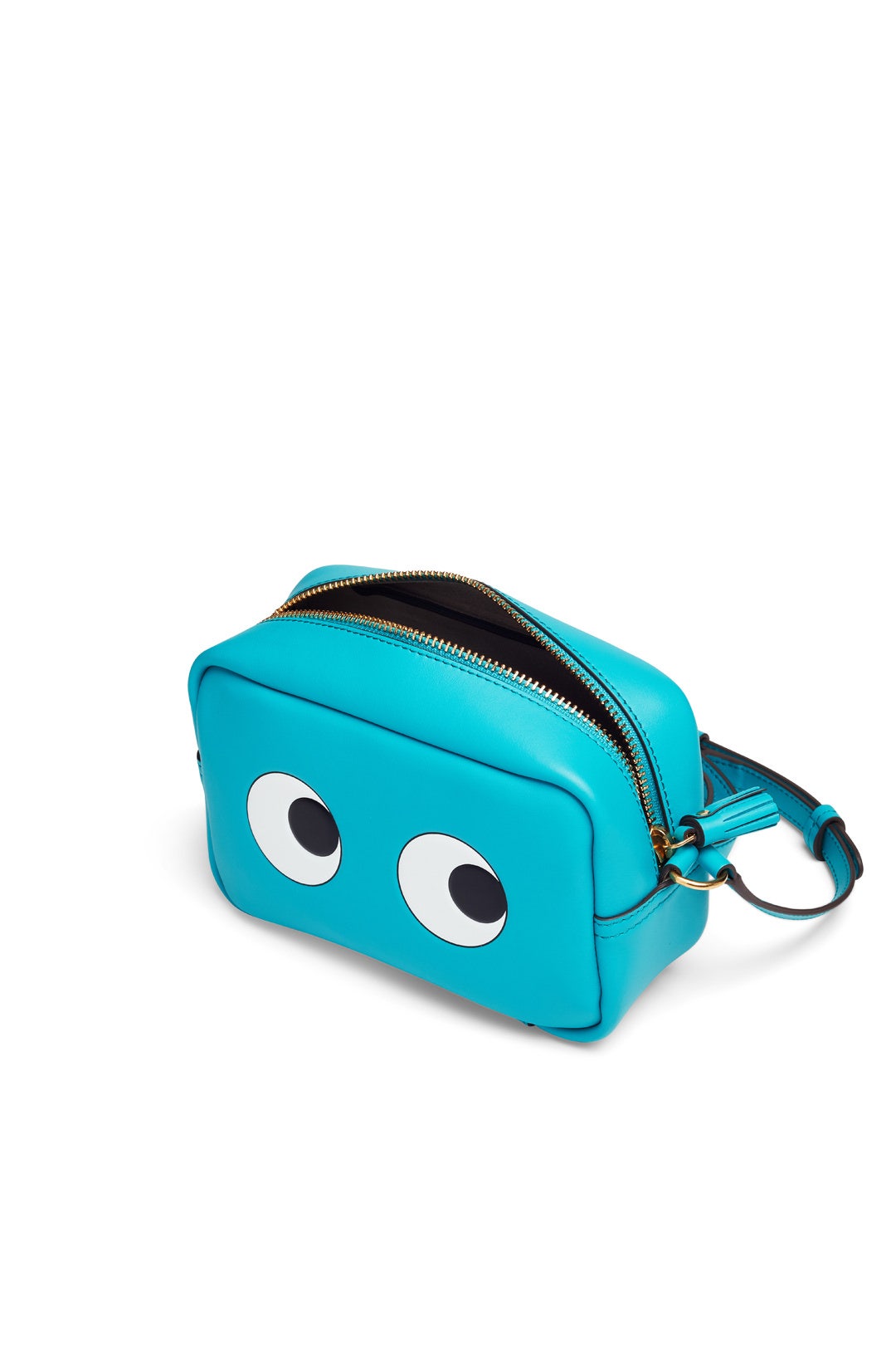 Turquoise Mini Eyes Crossbody by Anya Hindmarch 1