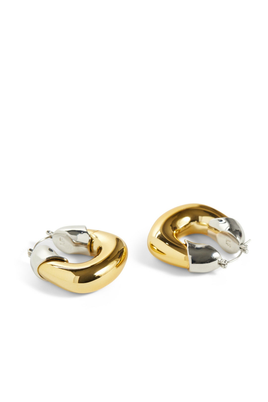 Mixed Metal Hoops by Lizzie Fortunato 1