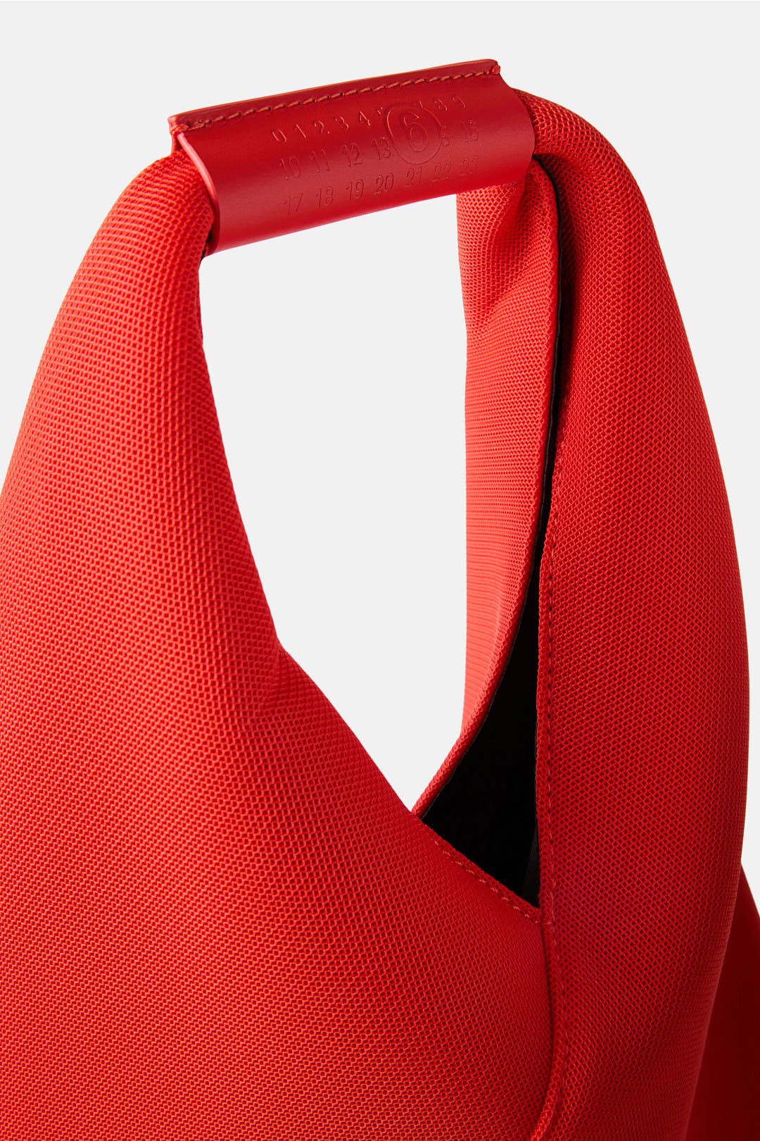 Red Small Japanese Handbag by MM6 Maison Margiela Accessories