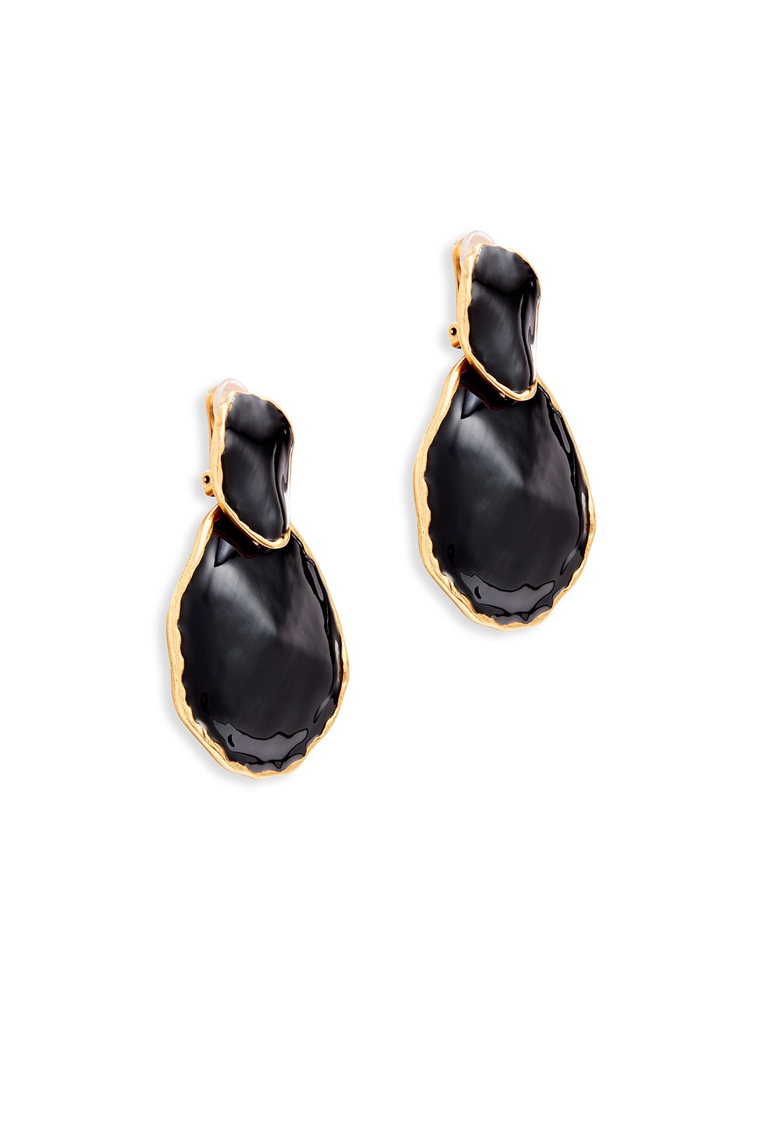 Double Circle Earrings by Oscar de la Renta 1