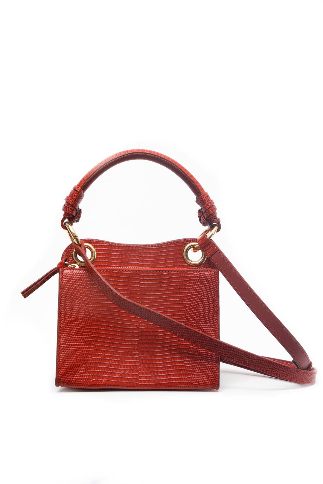 Faded Red Top Handle Bag by See by Chloé Accessories 1