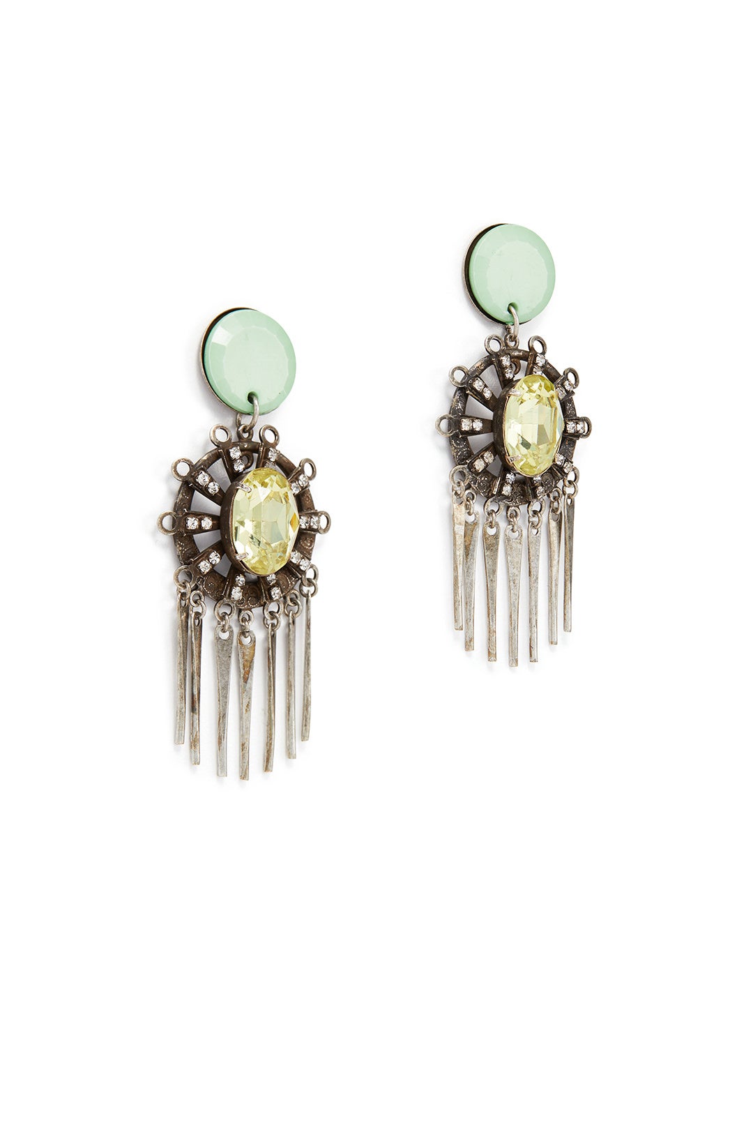 Crystal Carter Earrings by Dannijo 1