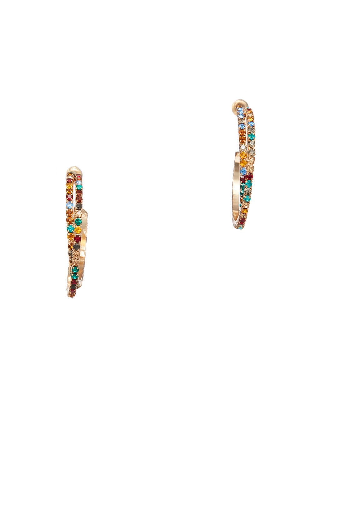 Rainbow Double Layer Hoops by Area Stars 1
