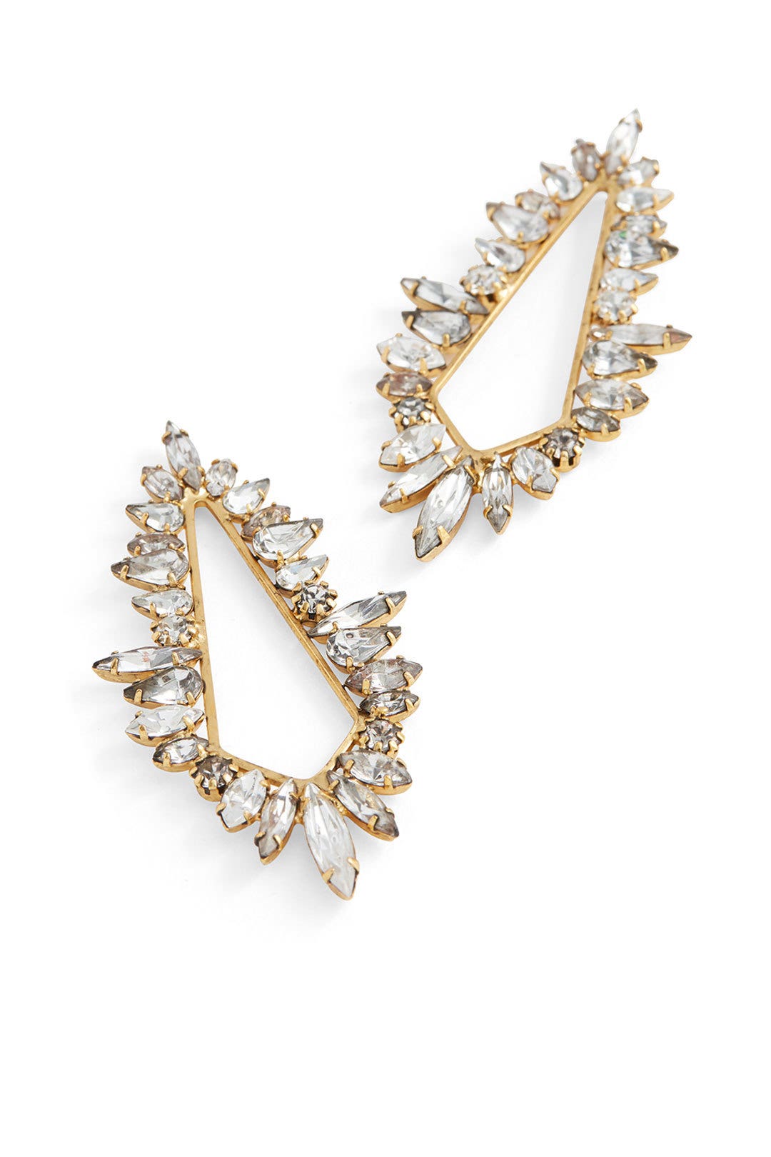 Crystal Diana Earrings by Elizabeth Cole 1