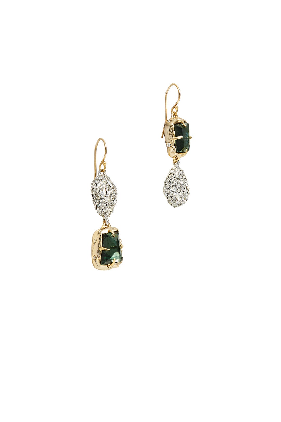 Green Stone Earrings by Alexis Bittar 1