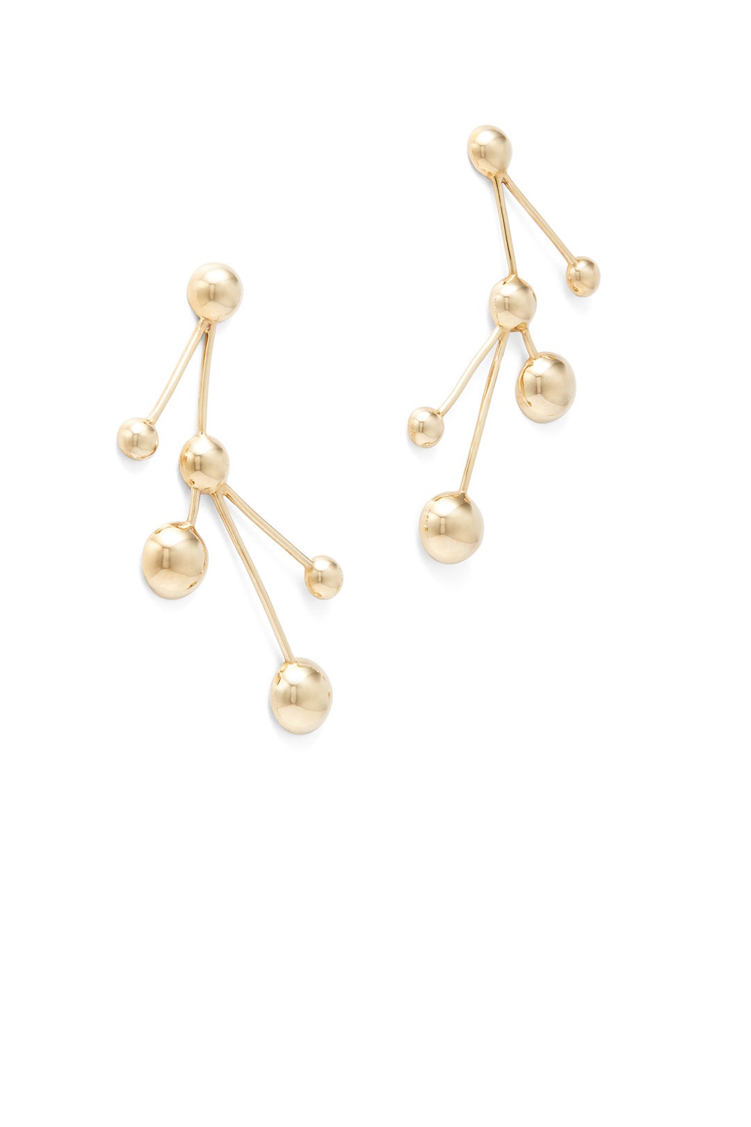 Gold Hydra Drop Earrings by Pamela Love x RTR 1