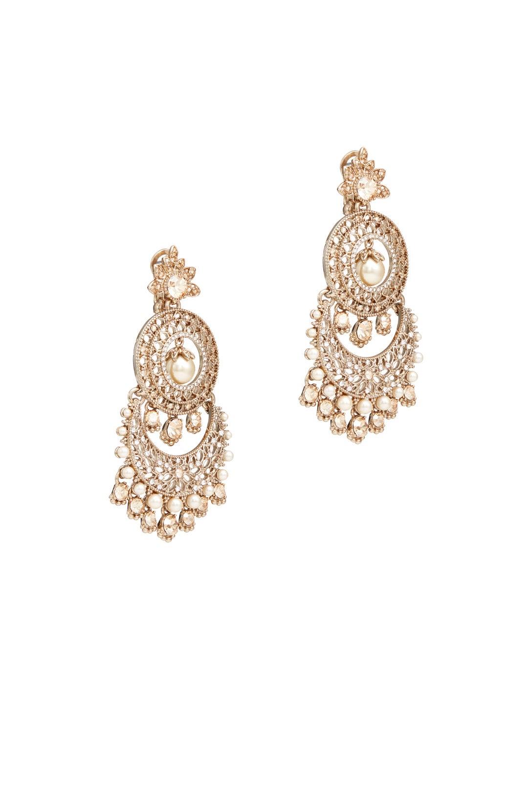 Windsor Tiered Chandelier Earrings by Marchesa Jewelry 1