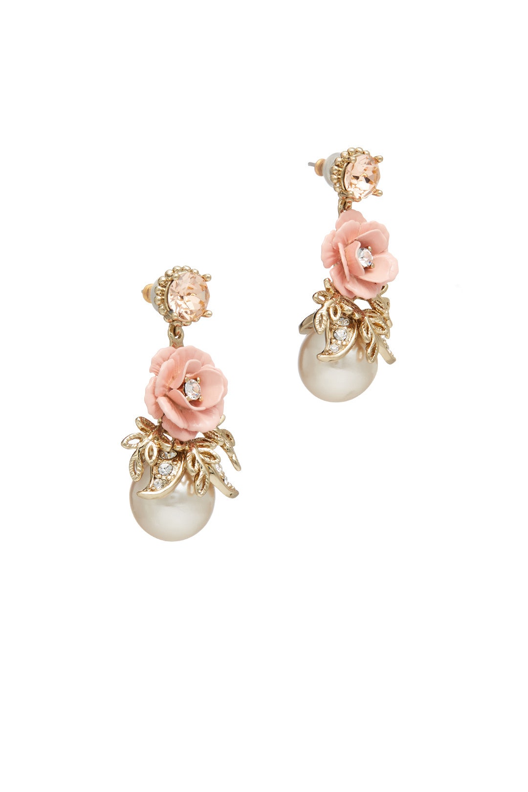 Blush Spring Meadow Earrings by Marchesa Jewelry 1