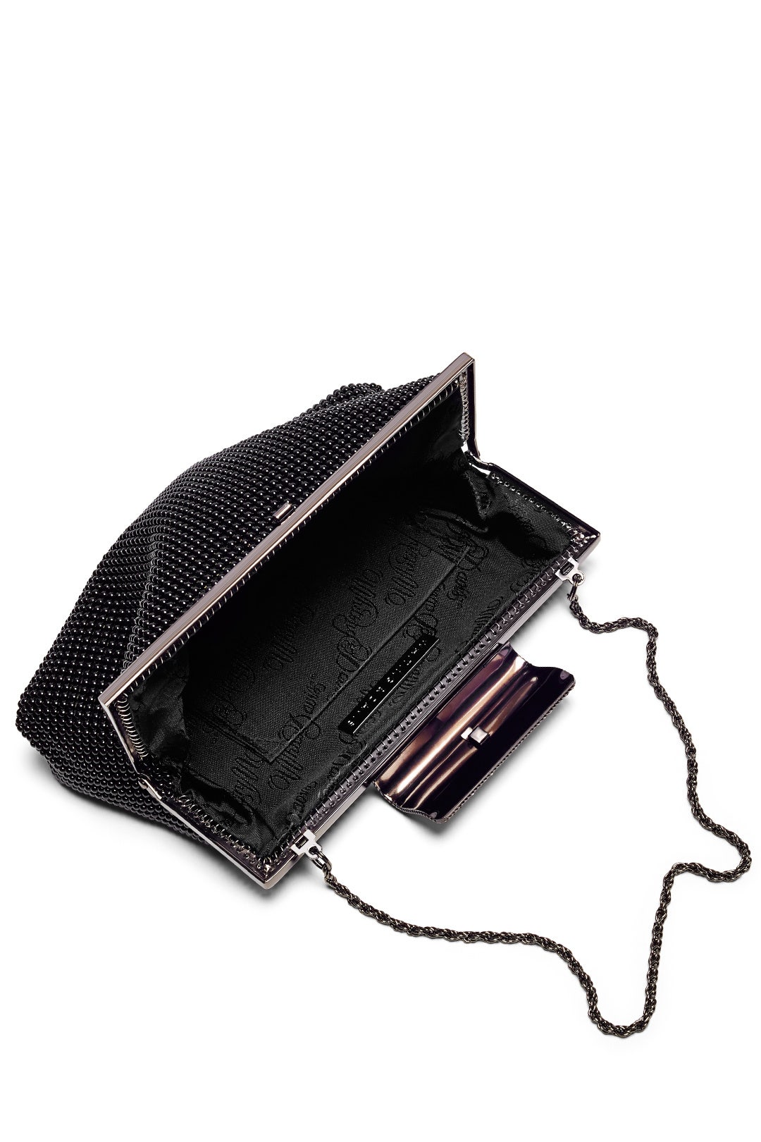 Black Mesh Clutch by Whiting & Davis 1