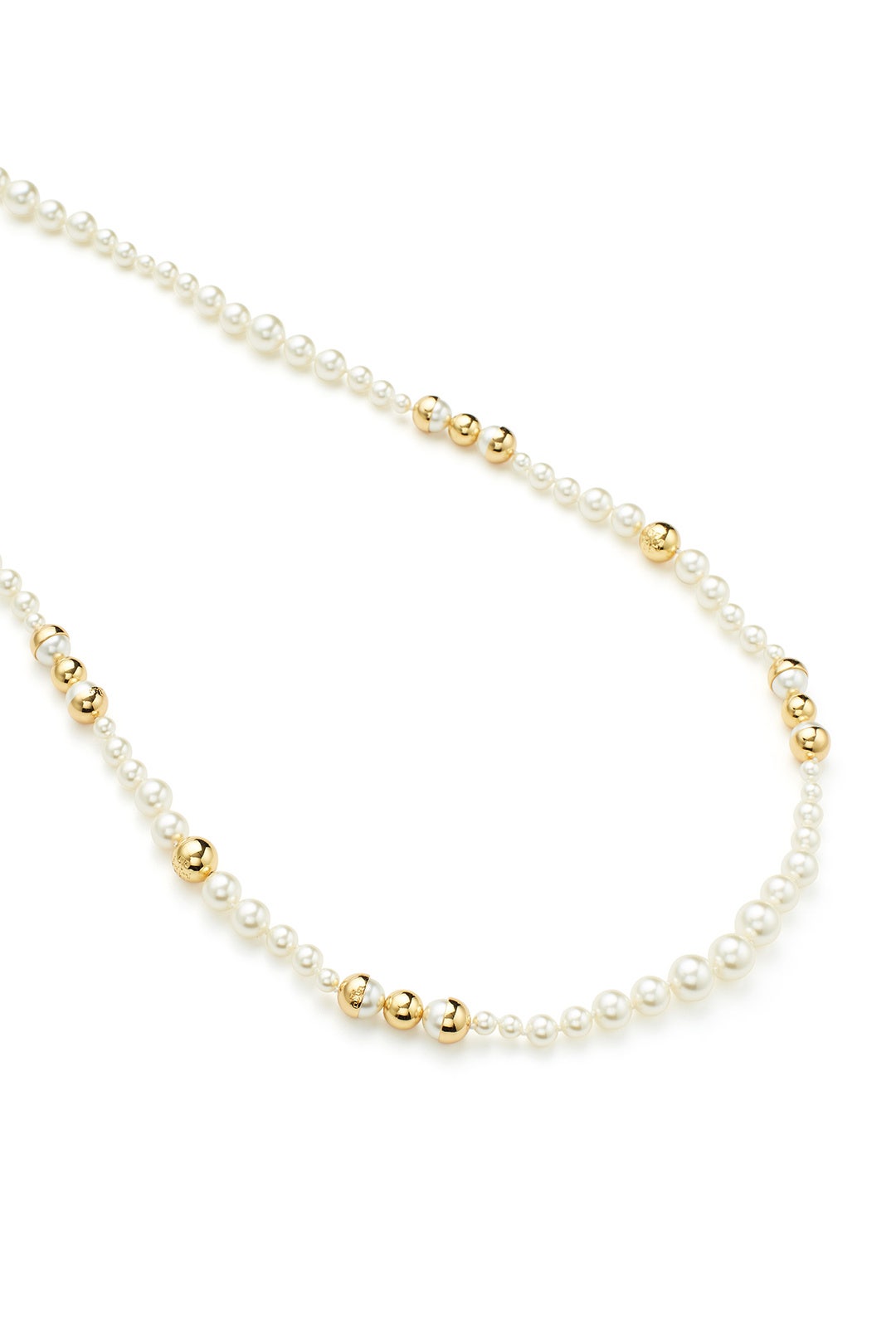 Capped Pearl Necklace by Tory Burch Accessories 1