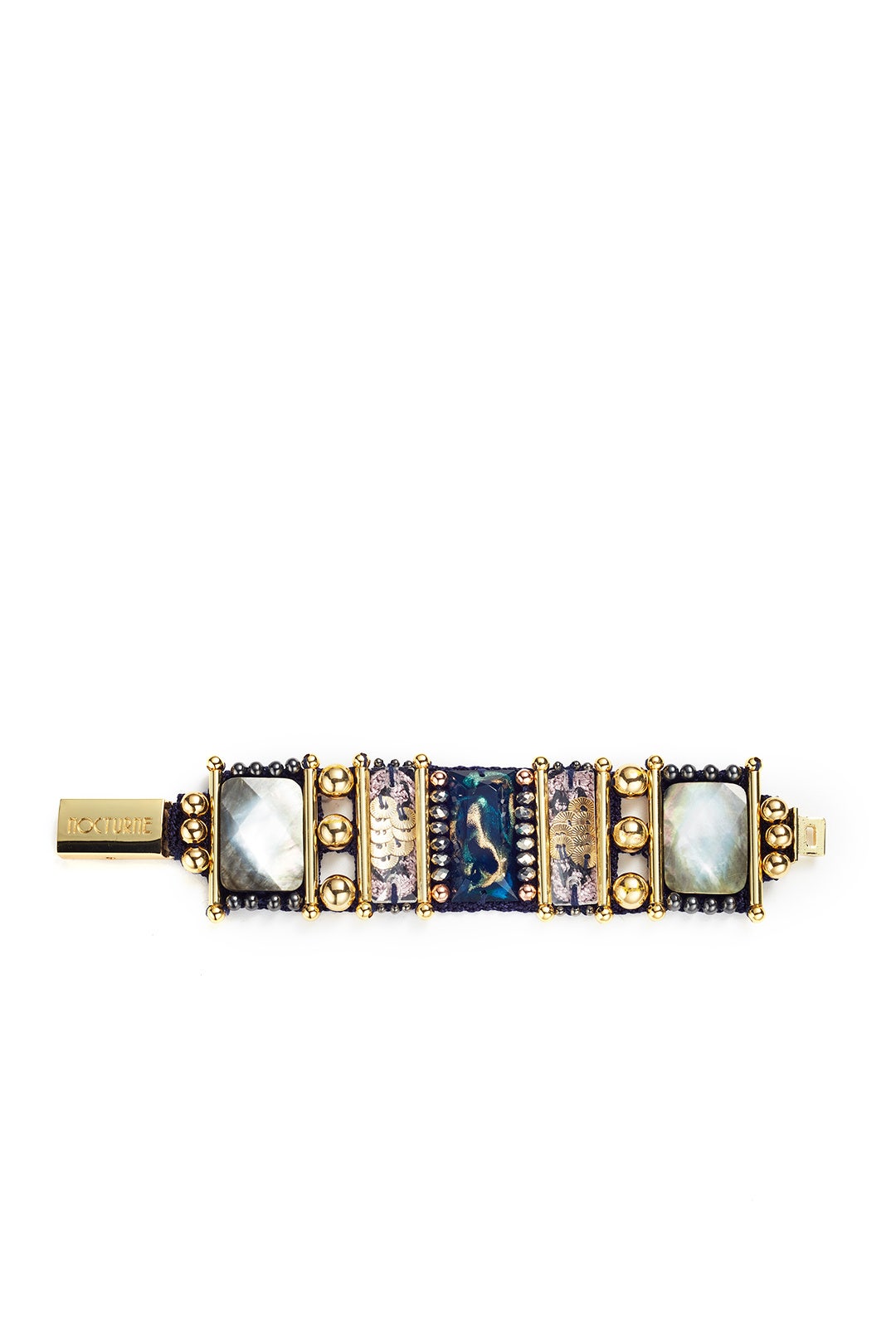 Multi Stone Lisa Bracelet by Nocturne 1