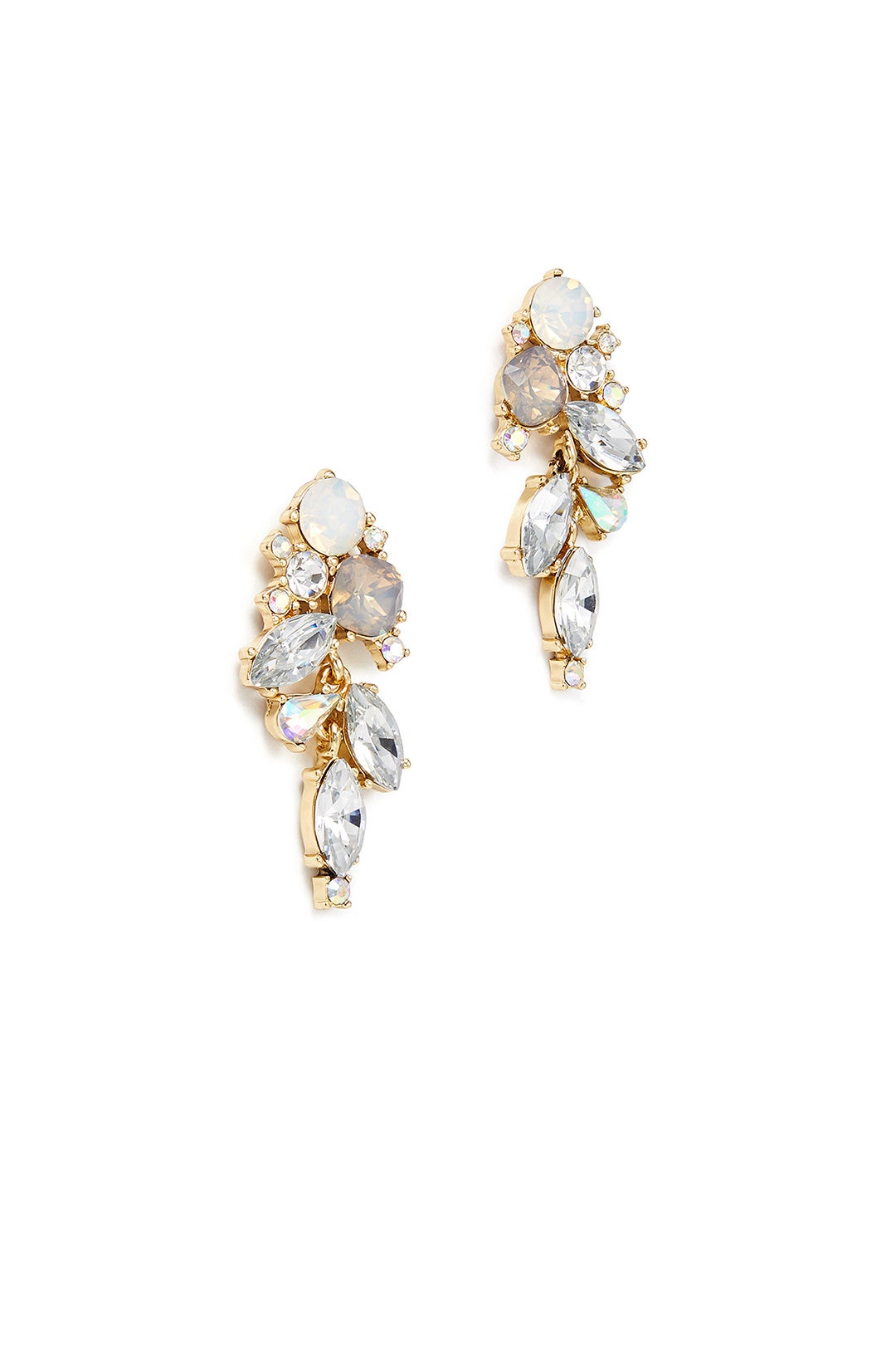 Iridescent Cluster Earrings by Slate & Willow Accessories 1
