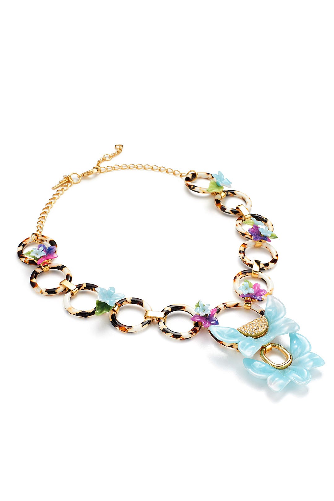 Tortoise Rio Necklace by Lele Sadoughi 1