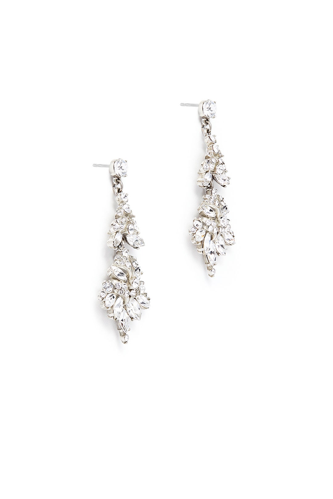 Crystal Bouquet Earrings by Ben-Amun 1