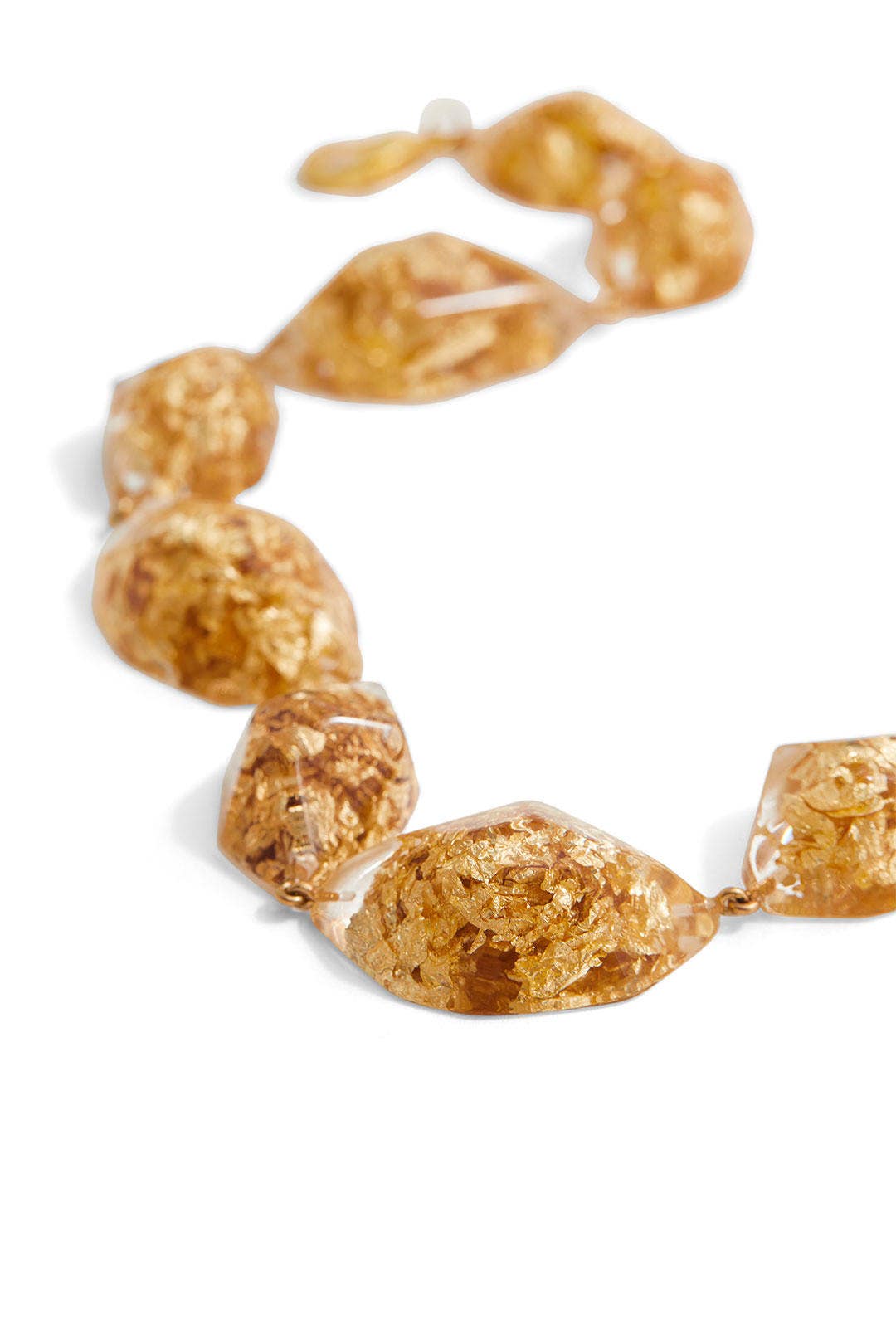 Gold Nugget Necklace by Oscar de la Renta 1