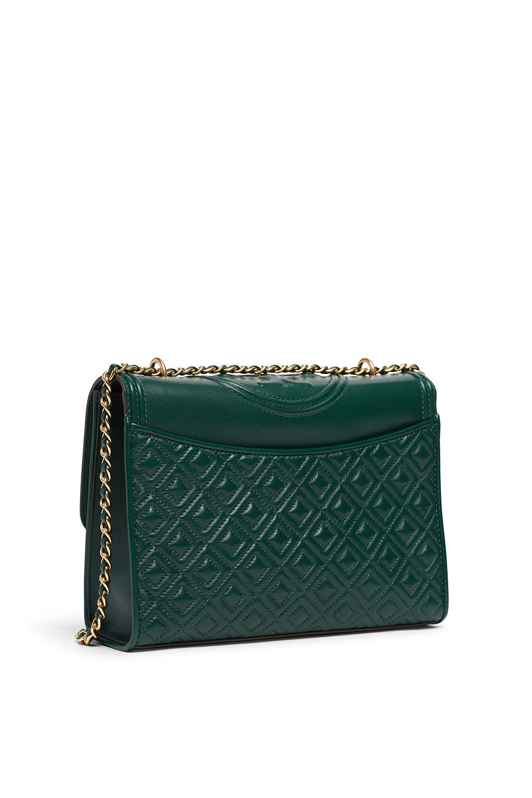 Tory Burch ソフトフレミングチェーンバッグ緑色 Norwood