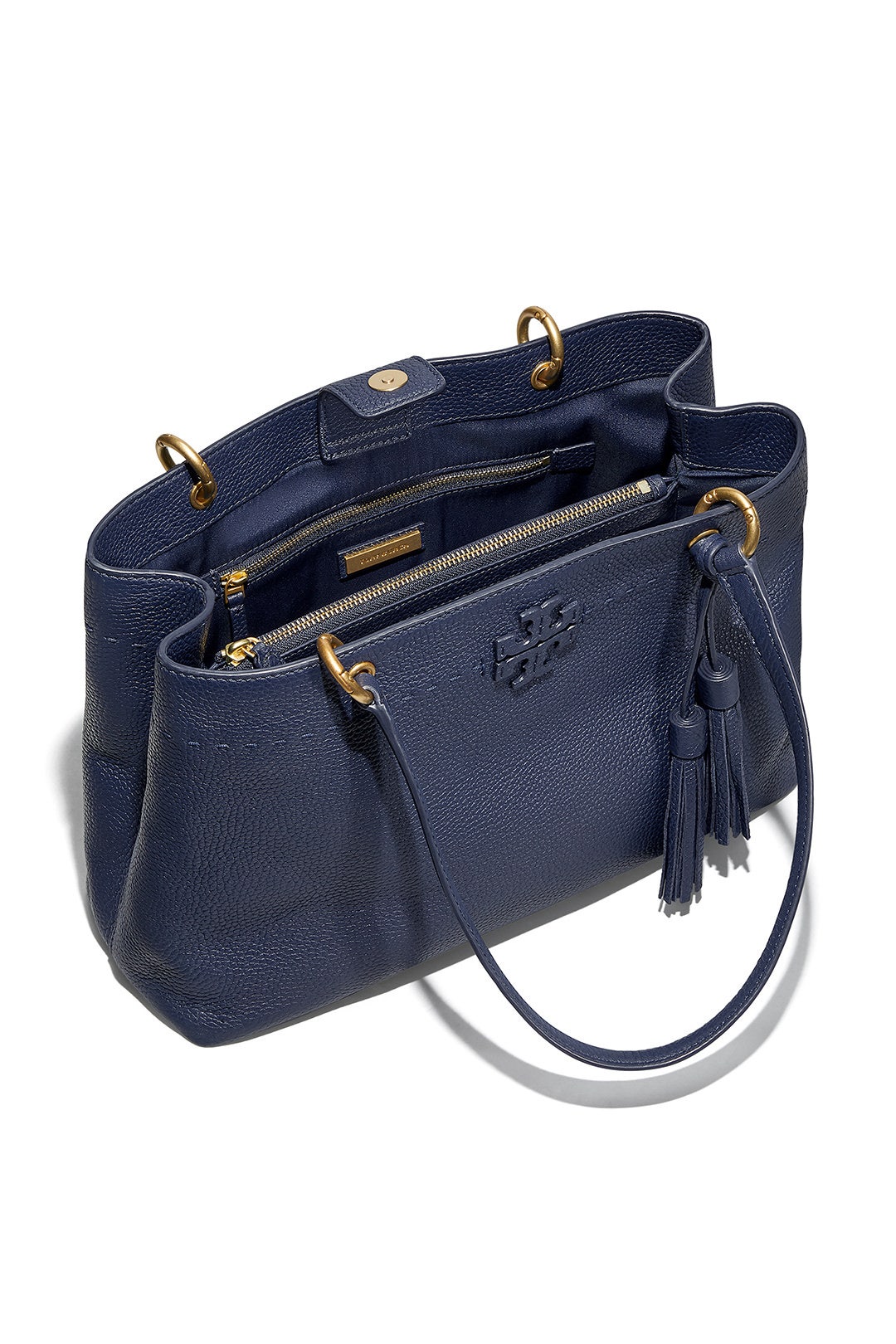 Navy McGraw Tote by Tory Burch Accessories 1