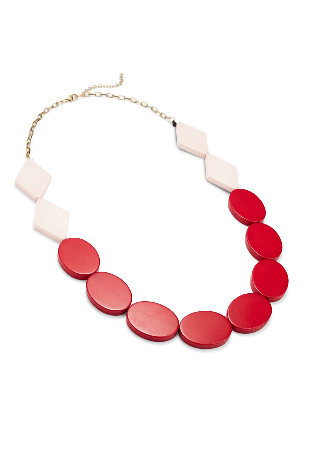 Red Panton Necklace by Area Stars 1