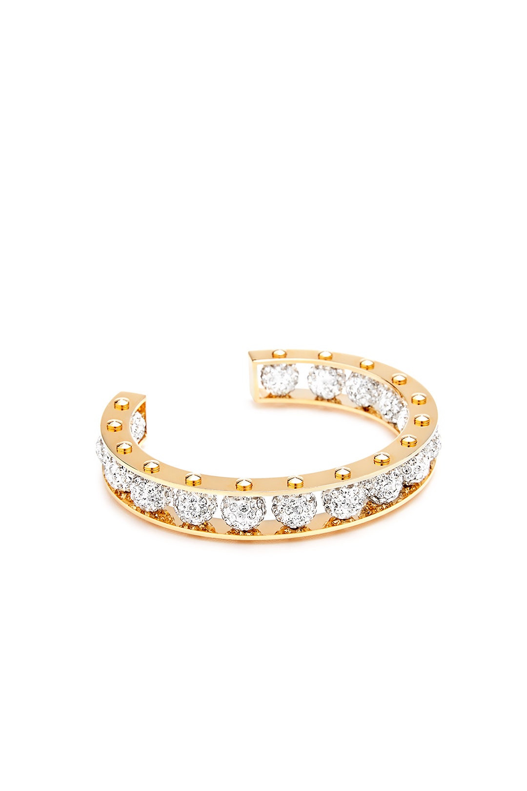 Glitter C Slider Cuff by Lele Sadoughi 1