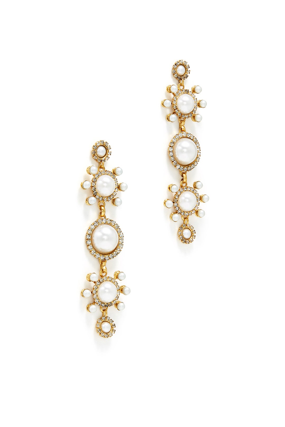 Gretchen Pearl Earrings by Elizabeth Cole 1