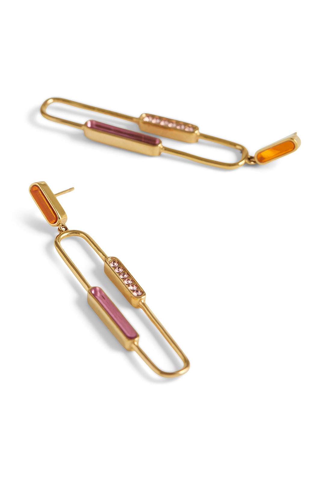 Sun Beat Shift Earrings by Colette Malouf 1