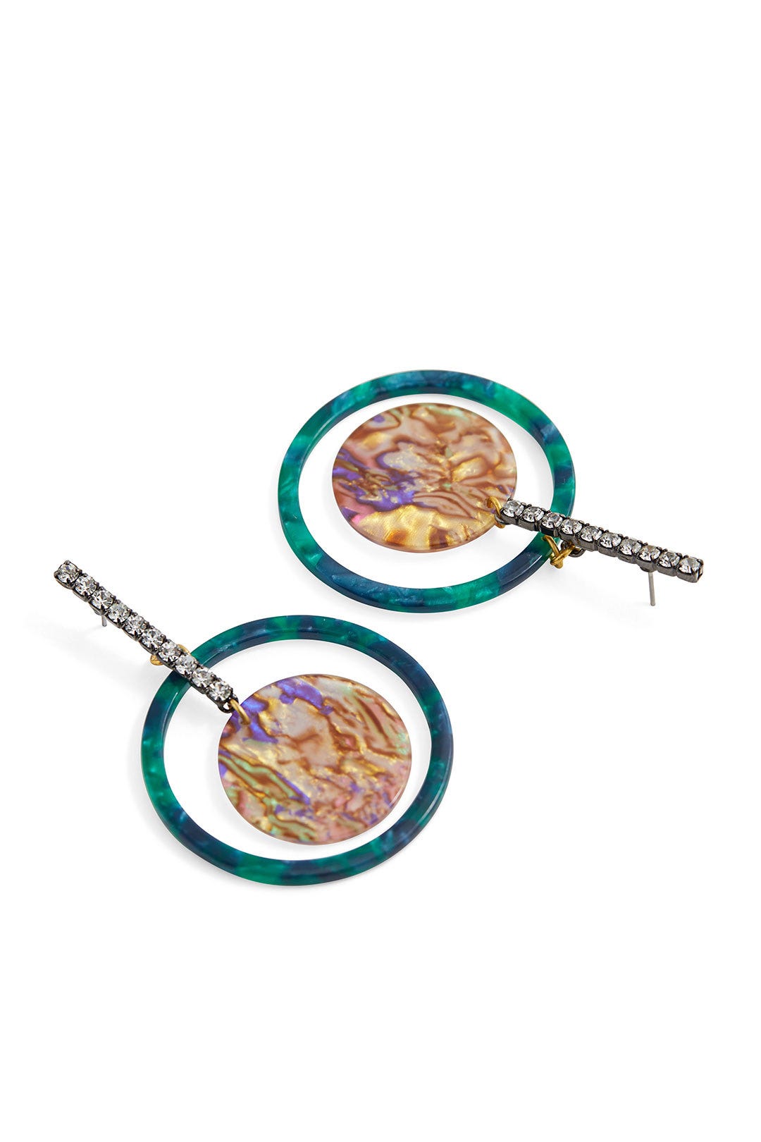 Ruby Drop Earrings by Elizabeth Cole 1